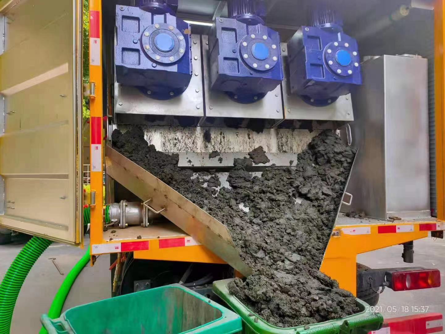 赞皇化粪池清掏城市维护站-泥浆净化干湿分离处理